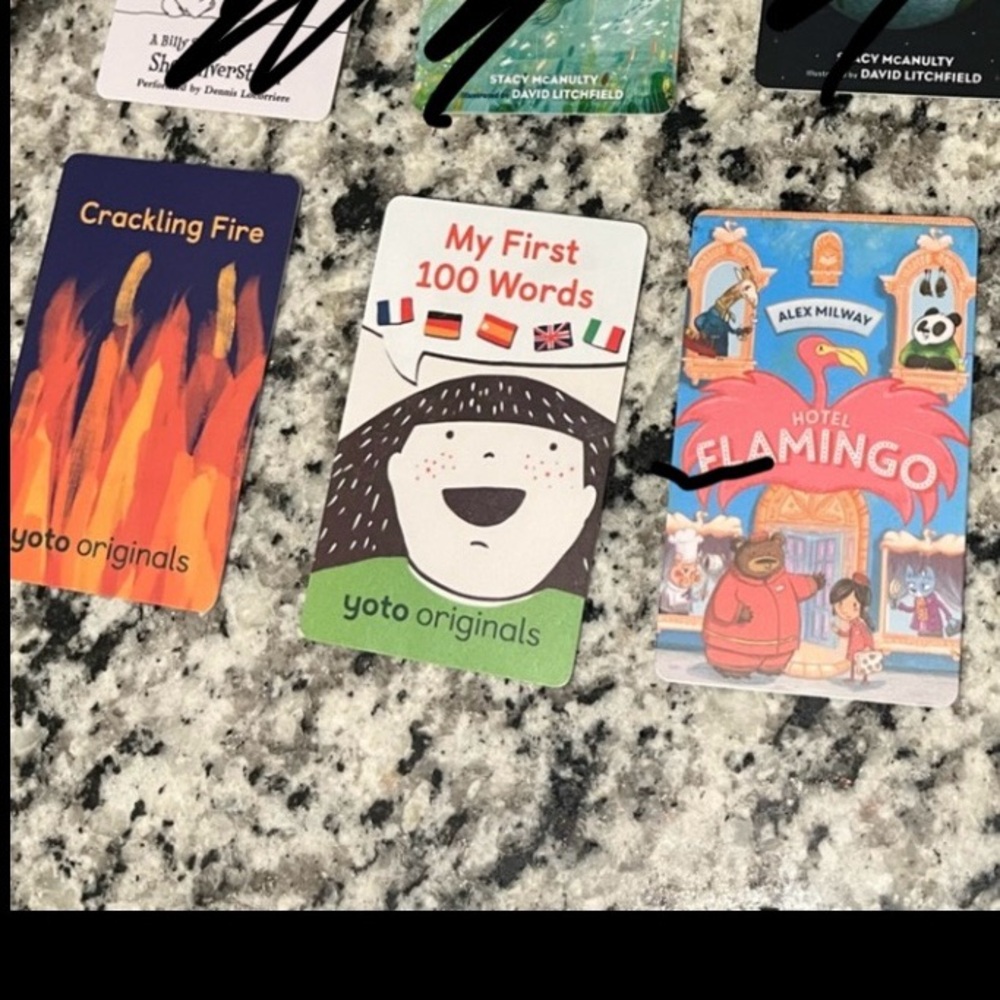 Like New Yoto cards